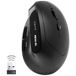 Миша REAL-EL RM-490W, Чорний