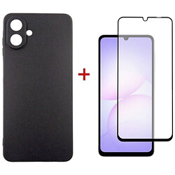 Чехол (накладка) Samsung A075 Galaxy A07, Dengos Carbon, Черный