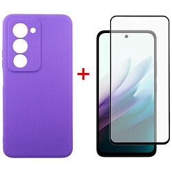 Чехол (накладка) Xiaomi Redmi 15, Dengos Carbon, Фиолетовый