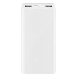 Портативная батарея (Power Bank) Xiaomi Mi 3, 20000 mAh, Белый