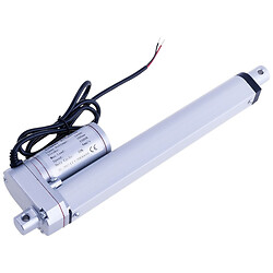 Линейный мотор металлический 24VDC, шток 200мм. Скорость 4мм/с