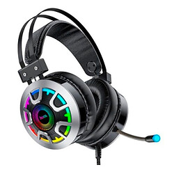 Наушники Hoco ESD05, С микрофоном, Черный