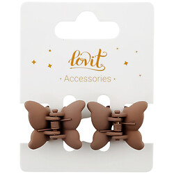 Краб для волосся пластиковий фігурний в асортименті