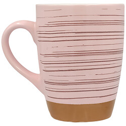 Кружка фарфоровая Grazie Полосы микс, 340 мл