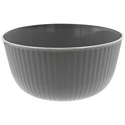 Миска пластикова кругла ребриста EMHOUSE, 1300 мл