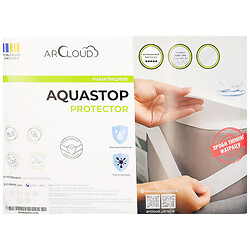 Наматрацник водонепроникний на резинці ARCLOUD білий, 180х200 см