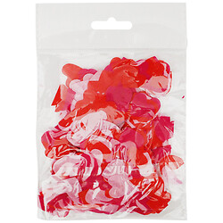 Наполнитель декоративный бумажный цветной "Сердца"