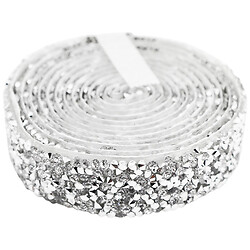 Стрічка декоративна клейка для подарунків з блискітками, 150 см