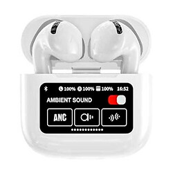 Bluetooth-гарнітура A11 Pro, Стерео, Білий