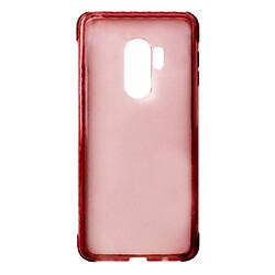 Чехол (накладка) Samsung A105 Galaxy A10 / M105 Galaxy M10, Red/Transp, Красный