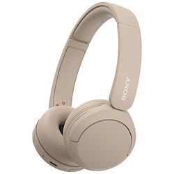 Bluetooth-гарнитура Sony WH-CH520, С микрофоном, Стерео, Бежевый