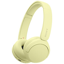 Bluetooth-гарнитура Sony WH-CH520, С микрофоном, Стерео, Желтый
