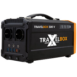 Зарядна станція Cross Tools TravelBox 500+, Чорний