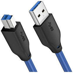 Кабель для принтера Cabletime CA12N, USB-AM, USB-BM, 3.0 м., Чорний