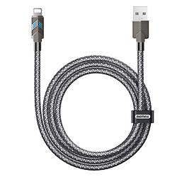 USB кабель Remax CB05 Bumblebee Apple iPhone SE 2022 / iPhone 14 Pro Max / iPhone 14 Plus / iPhone 14 Pro / iPhone 14 / iPhone 13 Pro / iPhone 13 Mini / iPhone 13 / iPhone 13 Pro Max / iPhone 12 Mini / iPhone 12 Pro Max, Lightning, 1.2 м., Черный