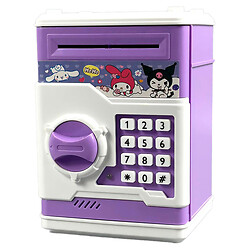 Сейф-скарбничка Number Bank №SL6610, Фіолетовий