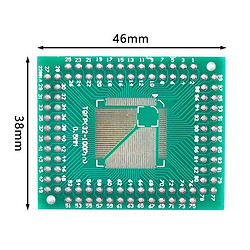 Макетная плата - адаптер MAKET-PCB-QFP32-100-0.5-0.8