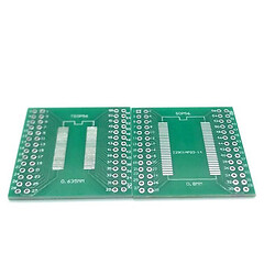 Макетна плата - адаптер MAKET-PCB-TSSOP2x56-DIP56-SDRAM