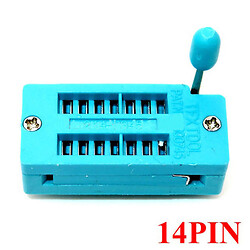 Макетная плата - адаптер ZIF IC Socket 14pin Narrow