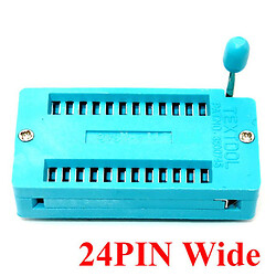 Макетна плата - адаптер ZIF IC Socket 24pin Wide