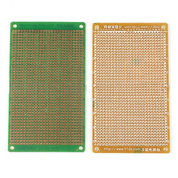 Макетна плата печатна PCB-1L-G-7X12