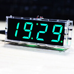 Электронный набор CLOCK-4DIG-KIT-GREEN