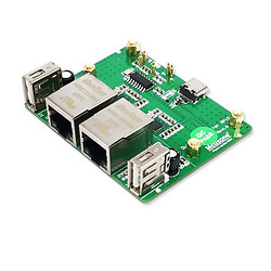 Одноплатний комп'ютер Raspberry Raspberry Dual Network Board