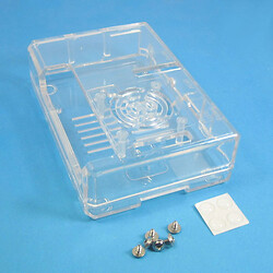 Одноплатний комп'ютер Raspberry Raspberry-BOX-Transparent