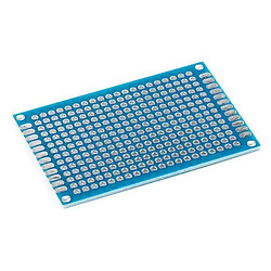 Макетна плата печатна PCB-2L-B-4X6