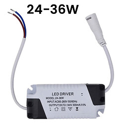Драйвер світлодіода LED-DRIVER-24-36W-300MA