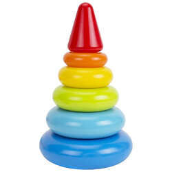Детская игрушка развивающая пластиковая ТехноК Пирамидка