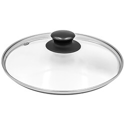 Кришка для посуду скляна BRAVO CHEF 26 см