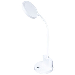 Лампа настольная LED аккумуляторная ЕВРОСВЕТ Ridy-R6-PWR белая 6Вт