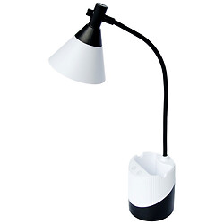 Лампа настольная LED аккумуляторная ЕВРОСВЕТ Ridy-С4-PWR бело-черная 4Вт