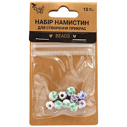 Набор бусин для создания украшений Craft time с цветочным дизайном