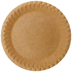 Набор тарелок одноразовых бумажных 10 шт d=18 см