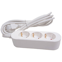 Удлинитель электрический с заземлением LUNO 3 розетки 3 м