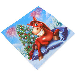 Серветки паперові Silken Символ року 3 шари 33х33 см