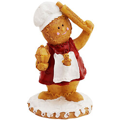 Статуэтка декоративная новогодняя Пряничок 10х7х16 см