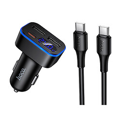 АЗУ Hoco Z63A, Type-C, З кабелем, Чорний