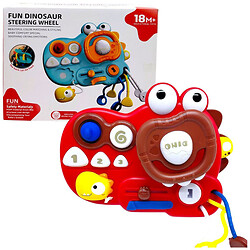 Бізіборд у коробці "Динозаврик", Mic