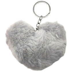 Брелок "Серце", хутряний, Mic