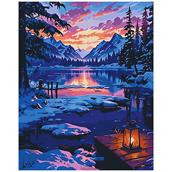 Картина по номерам "Зимний пейзаж", 40х50 см, Art Craft