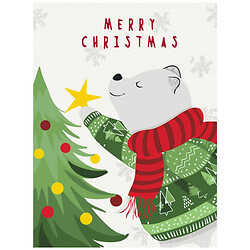 Картина по номерам "Полярный мишка", Brushme