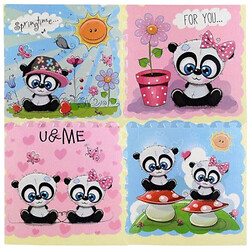 Килимок-пазл, 4 елементи, 1 елемент 60х60 см, у плівці, Mic