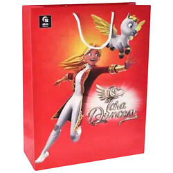 Пакет бумажный L "Тара Данкан", р.31x42x12 см, Qbee