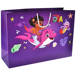 Пакет бумажный XL "Дора путешественница", р.50x35x17 см, Qbee