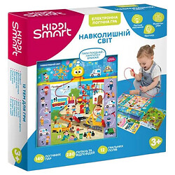 Електронна логічна гра "ВІКТОРИНА НАВКОЛИШНИЙ СВІТ", Kiddi Smart