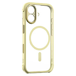 Чохол (накладка) Apple iPhone 17, Momax CaseFORM Air, MagSafe, Cream Soda, Прозорий