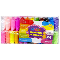 Повітряний пластилін, 24 брикетика в наборі, Mic